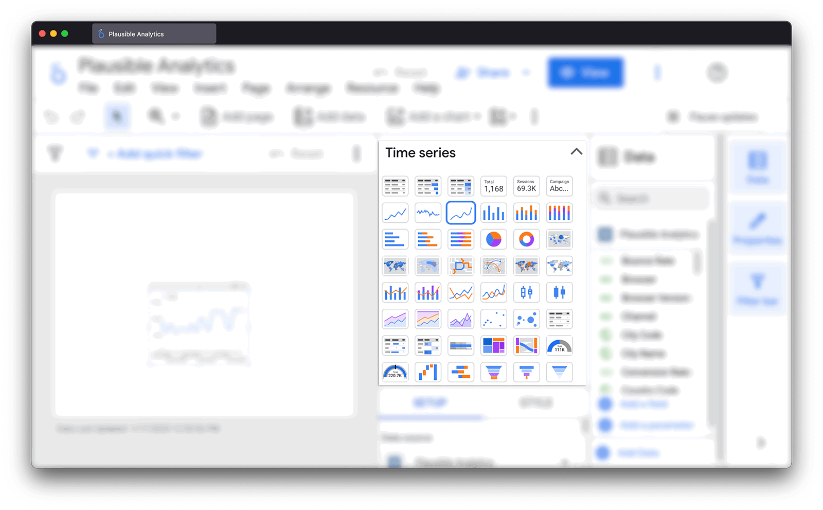 Time Series graph Time Series graph